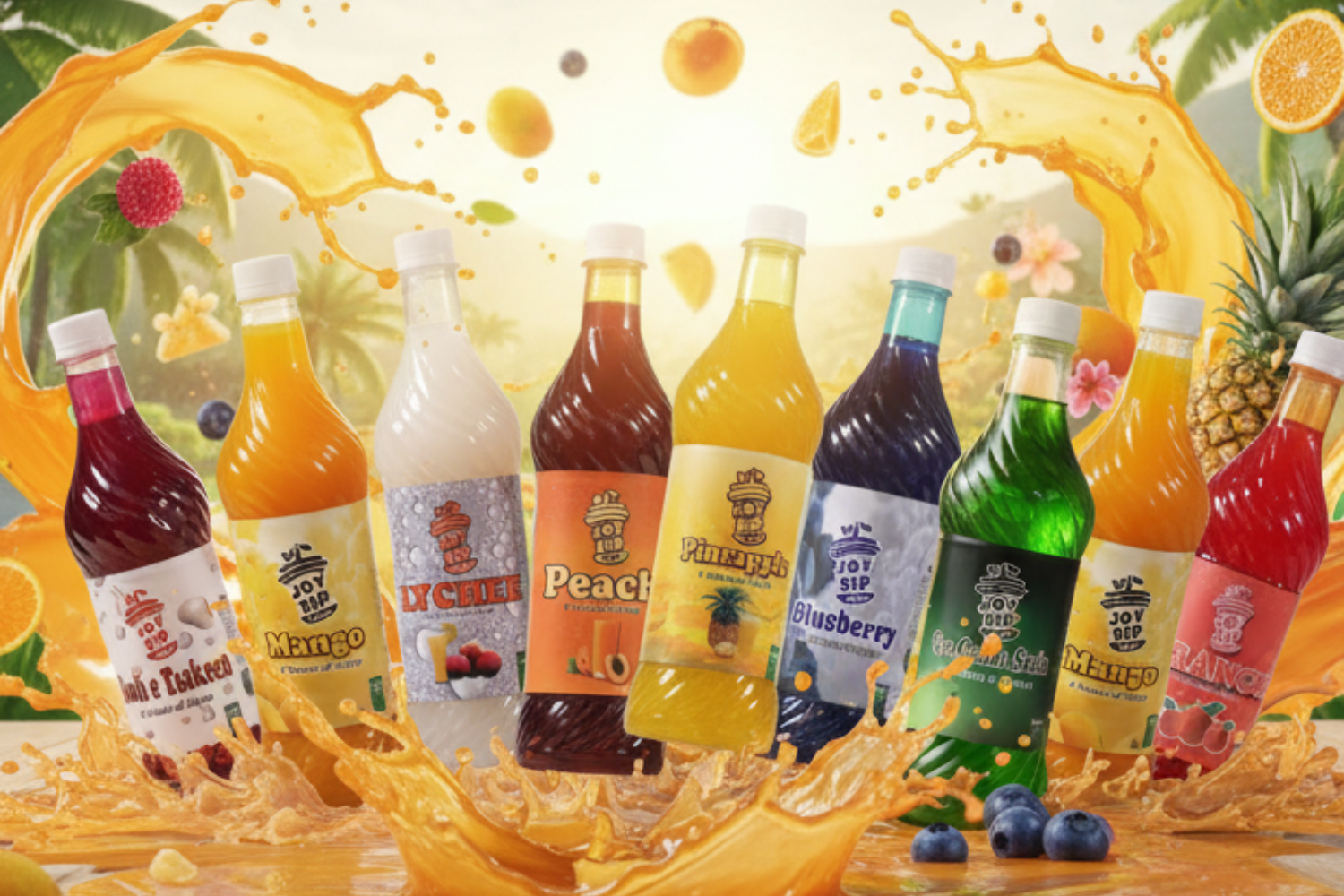 Joyful fruit selection