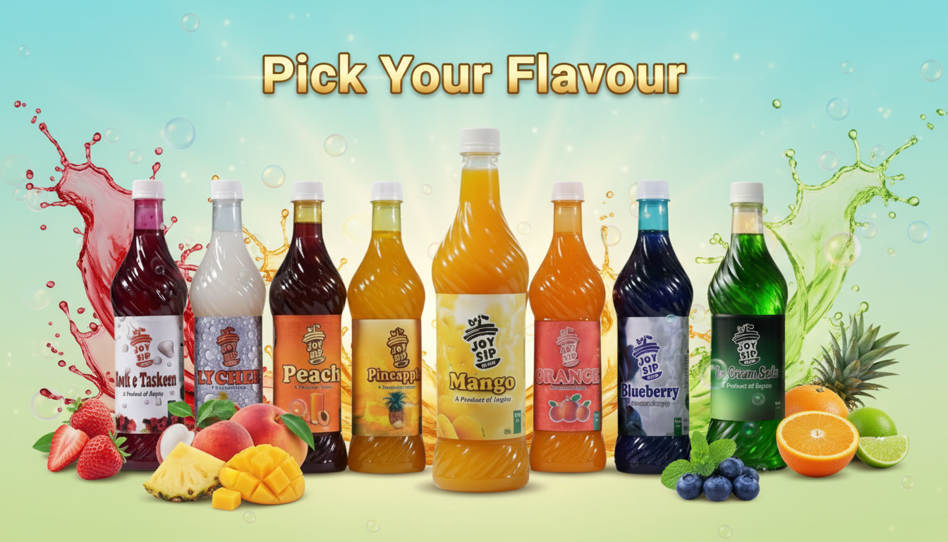 Assortment of premium cold-pressed juices