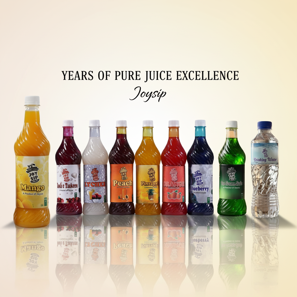 Natural juice bottling